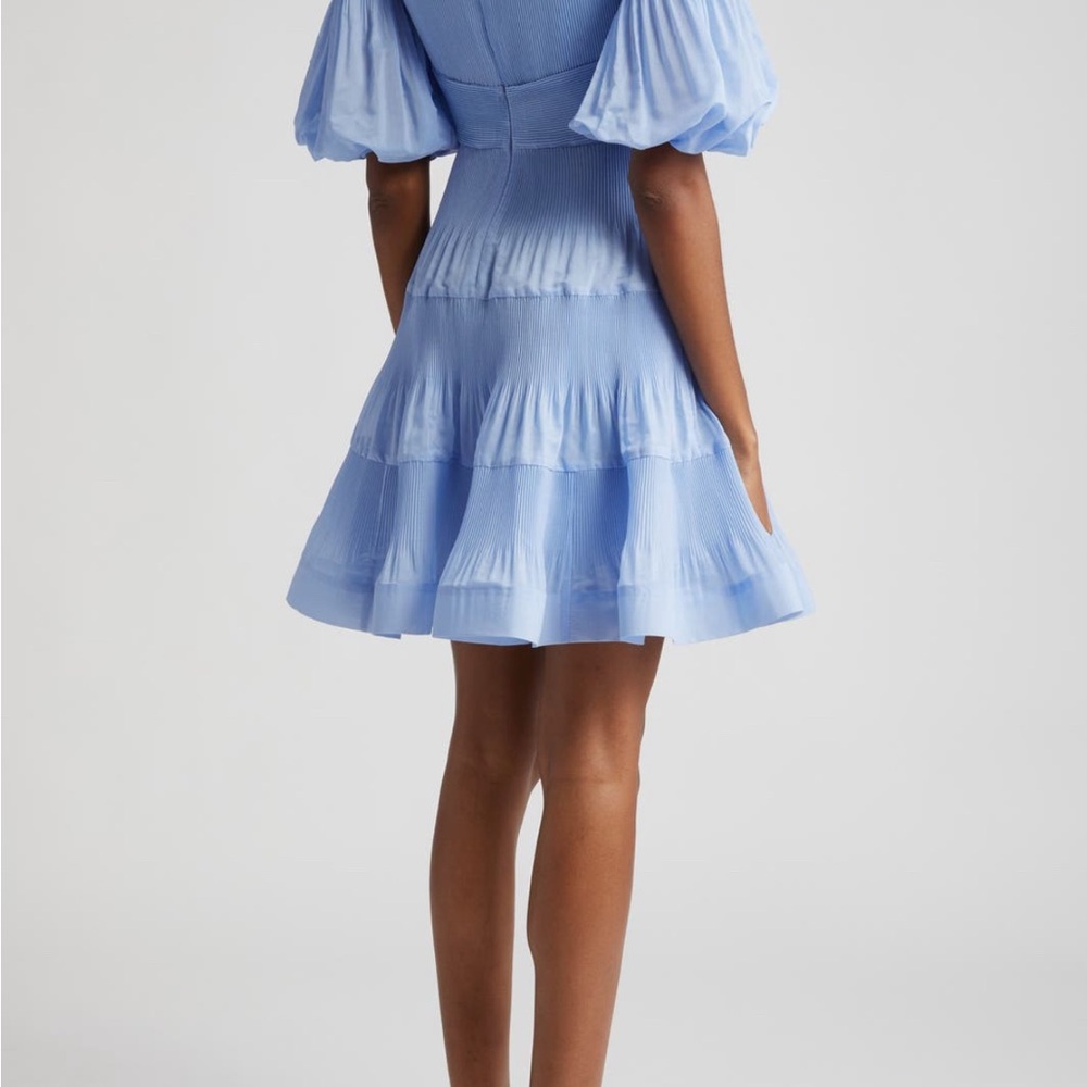 Zimmermann Light Blue Mini Dress - Picture 4 of 5